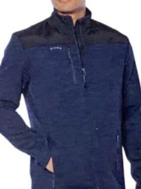Navy and Black Orvis Full-Zip Jacket